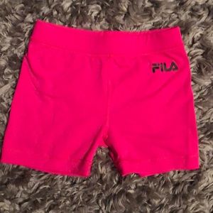 Girls Fila sport shorts, size small